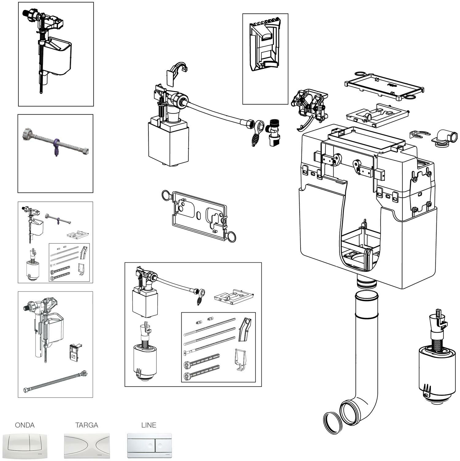 Schwab UP 187 manufacturer exploded parts drawing
